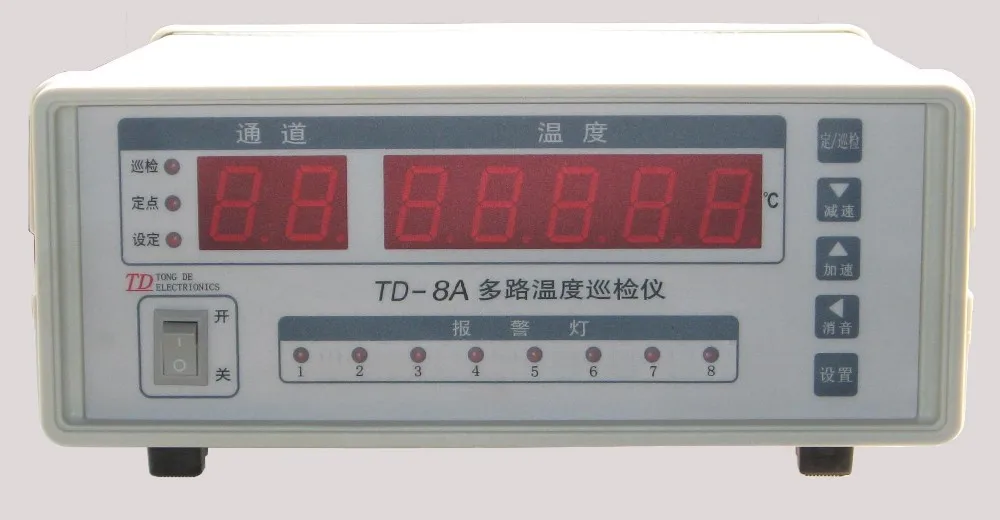 Fast arrival  TD-24A-502 Multi-Channel Temperature Meter Channel 24  thermocouple R,S,B,T.standard type T