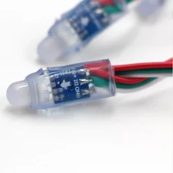 5V 12V LED Module light Waterproof Point Chrismas String50pcs 12mm WS2811 2811 IC RGB Full Color Pixels digital Addressable