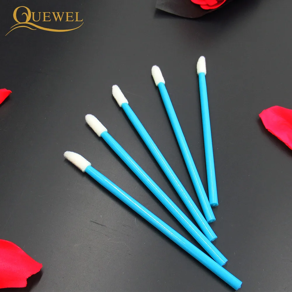 Quewel 50pcs Make Up Brush Set Cotton Swab Mascara Wands Lip Pen Cleaner Multicolor Eyelash Disposable Makeup Applicators