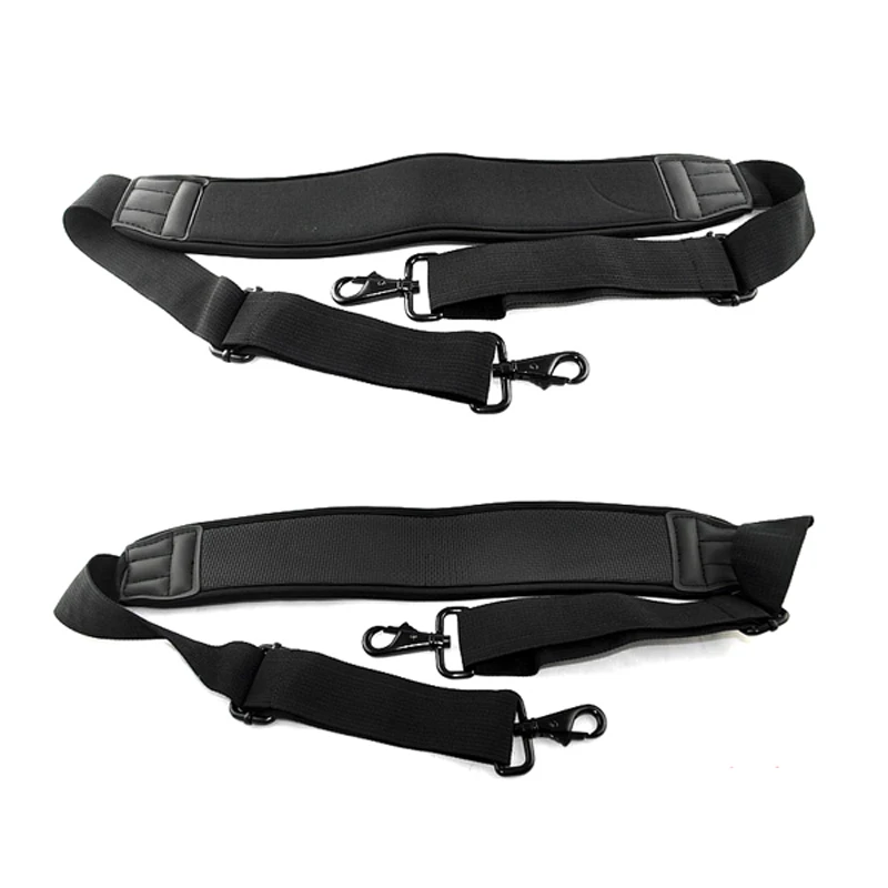 10pcs Camera Bag Shoulder Strap Adjustable with Double Metal Hooks Super Elastic Waterproof Foam Neck Belt For DSLR Pouch