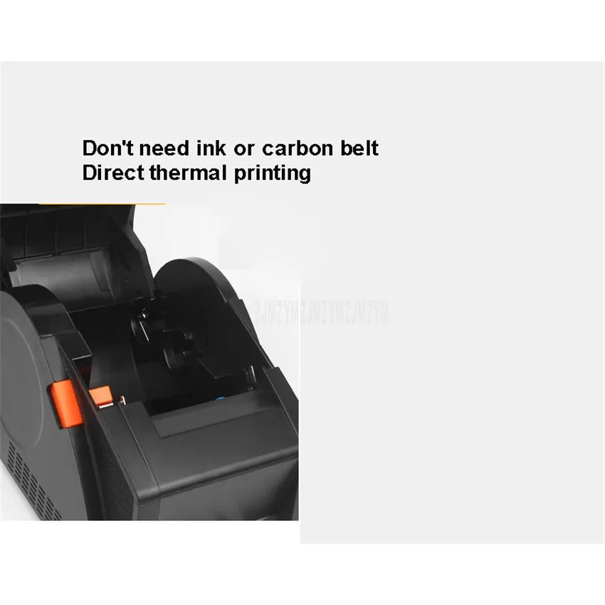 GP3120TU 80mm Width Clothing Label Qr Code Sticker Barcode Printer Receipt Ticket Thermal Label Printing Machine