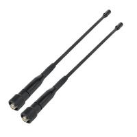 2Pcs NAGOYA PHD-778 SMA-F Telescopic Antenna 144/430MHz 20W for RETEVIS BAOFENG