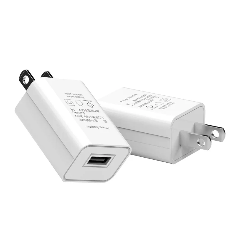 5V 1A Adapter ładowarki USB Travel Wall japonia standardowy telefon komórkowy wysokiej jakości wtyczka elektroniczna stabilne ładowanie biały i czarny