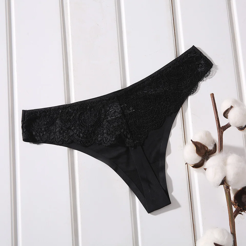 Sexy Spitze Frauen Thongs G String Unterwäsche Dessous Nahtlose Höschen Weiblichen Niedrigen-Aufstieg T-zurück Bikini Dessous Für frau Neue Heiße