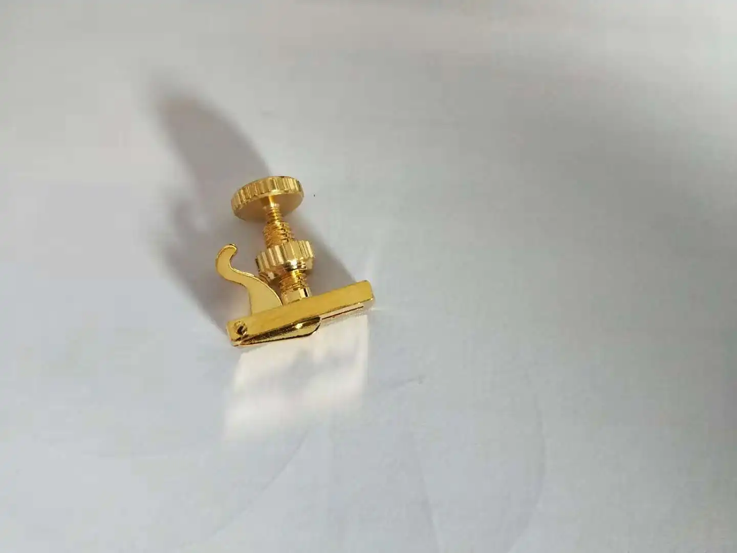 2 PCs British Hill Style GOLD Color Violin Fine Tuner Violin String Adjuster 4/4