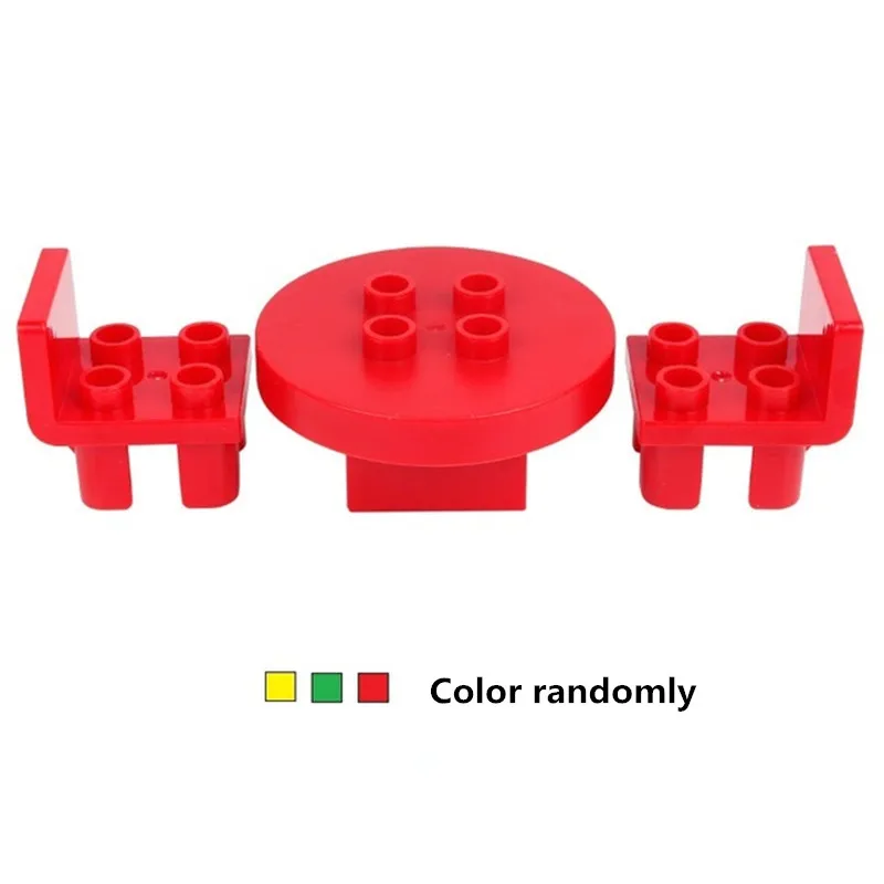 Big Size Diy Building Blocks Accessories Fire Desk ladder hydrant Toys For Children Compatible With Brands Bricks Kids Gift