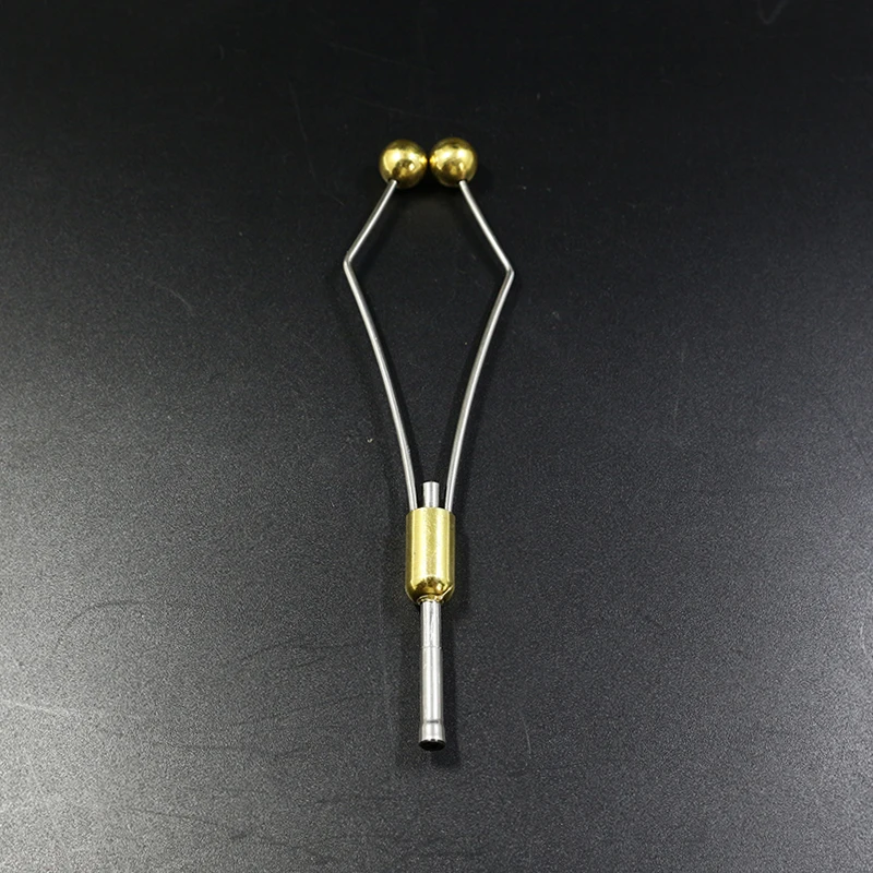 1pcs Standard size heavy bullet head bobbin holder with ceramic tube tip & hollow ball grip fly tying tools fly fishing widgets