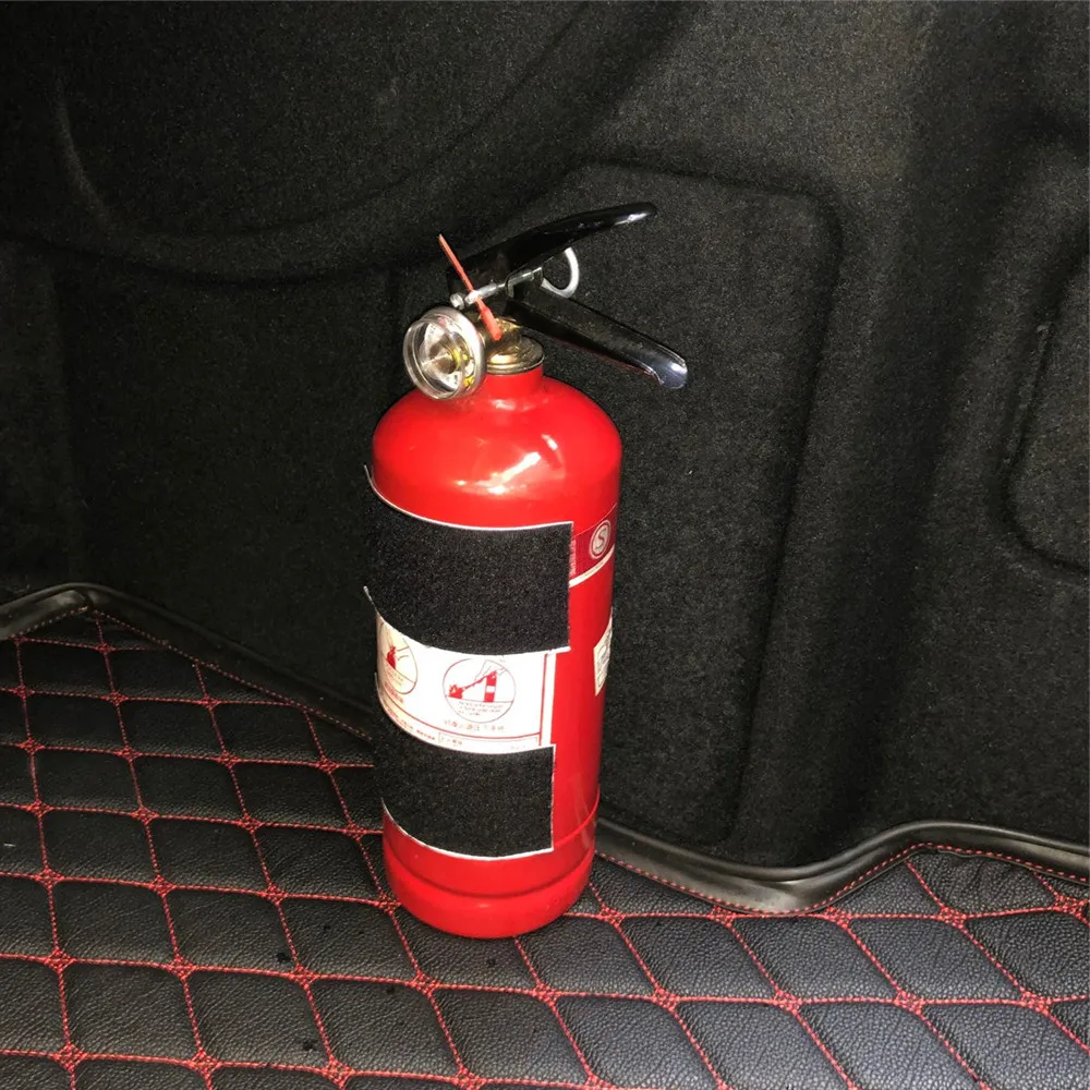 Car Trunk Fire Extinguisher Magic Belts for Alfa Romeo Giulia Stelvio MiTo Giulietta Tonale ALFA 4C Disco Volante Gloria