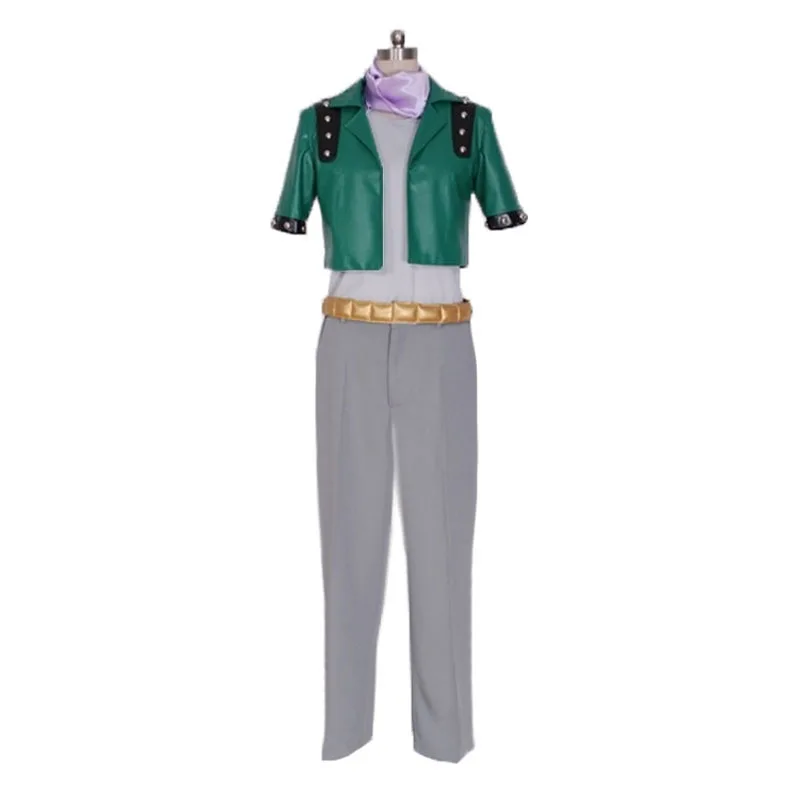 Caesar Anthonio Zeppeli Cosplay Costume with gloves 001