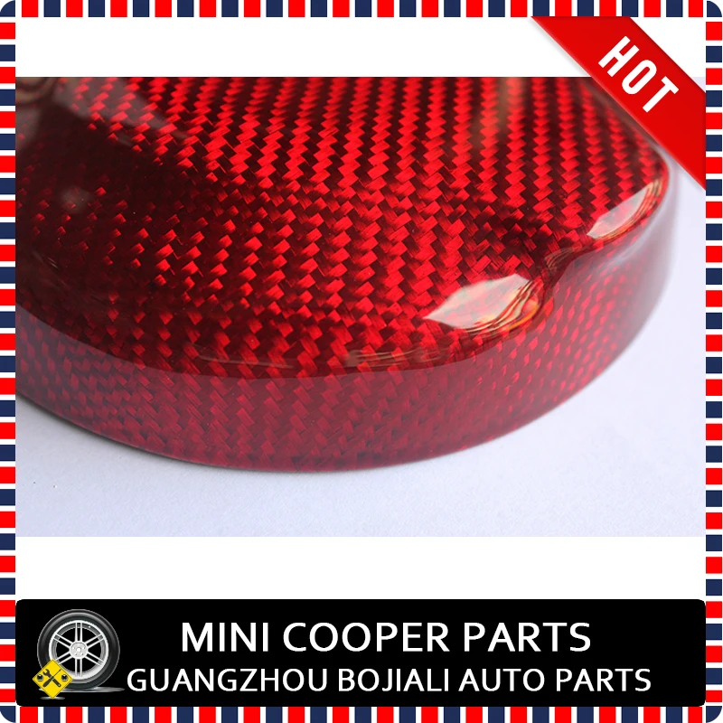 

Brand New F56 F55 (2014-on) Real Dry Red Carbon Fiber Style Fuel Tank Cover Gas Cap Oil Cover For Mini Cooper F56 ( 1Pcs/Set)