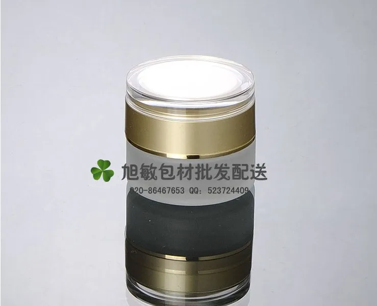 

30g 50pcs/lot high quality gold glass cosmetic containers,Cosmetic 30g glass cream jar,Frosted glass bottle