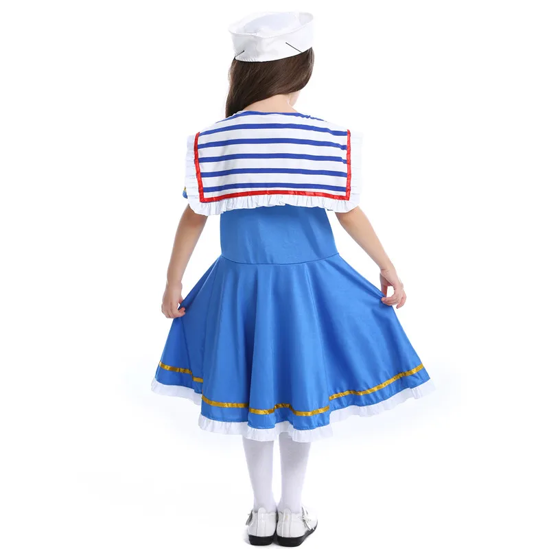 S-L Bol Halloween Marin Costumes Enfants Uniformes De La Marine Pour Enfants, Cosplay Carnaval Pourim Parade Masade Tim Py Play Party fur s