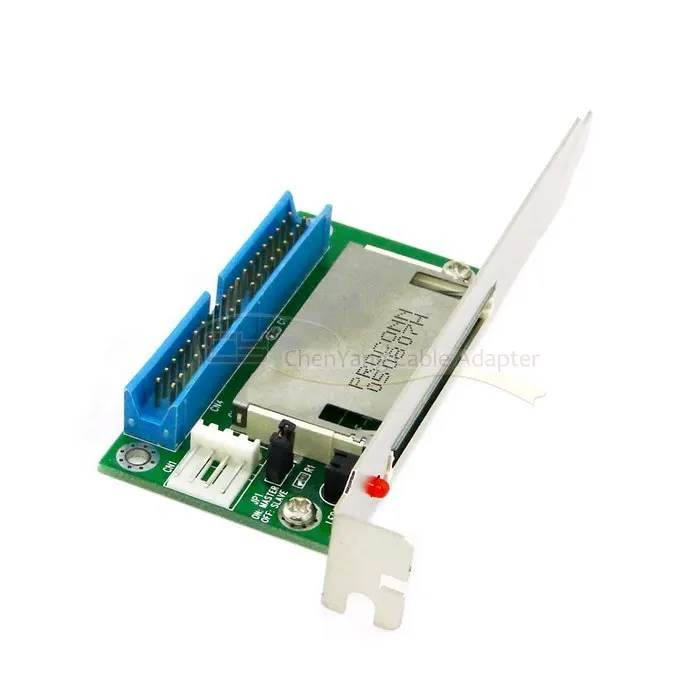 Adaptador de Flash compacto de Alta calidad ATA, convertidor IDE de 40 pines para CF, compatible con PCI, Painel trasero, atacado, Rusia y Brasil