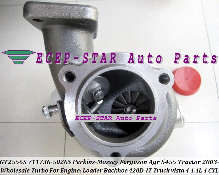 Free Ship GT2556S 711736 711736-0016 711736-0026 2674A226 For Perkins Massey Ferguson Agricultural 5455 Tractor 4.4L Loader 420D