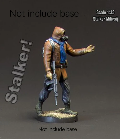 Unpainted Kit  1/35 Stalker Series - Milivoij (1 figure)  figure Historical  Resin Figure miniature garage kit