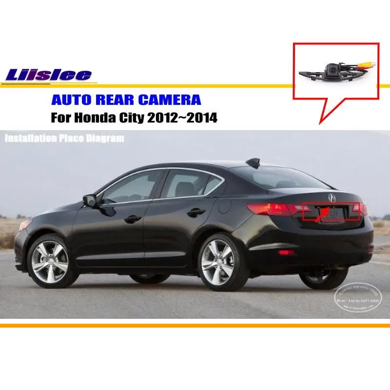 

For Honda City 2012-2014 Car Rearview Rear View Camera Backup Back Parking AUTO HD CCD CAM Accessories Kit