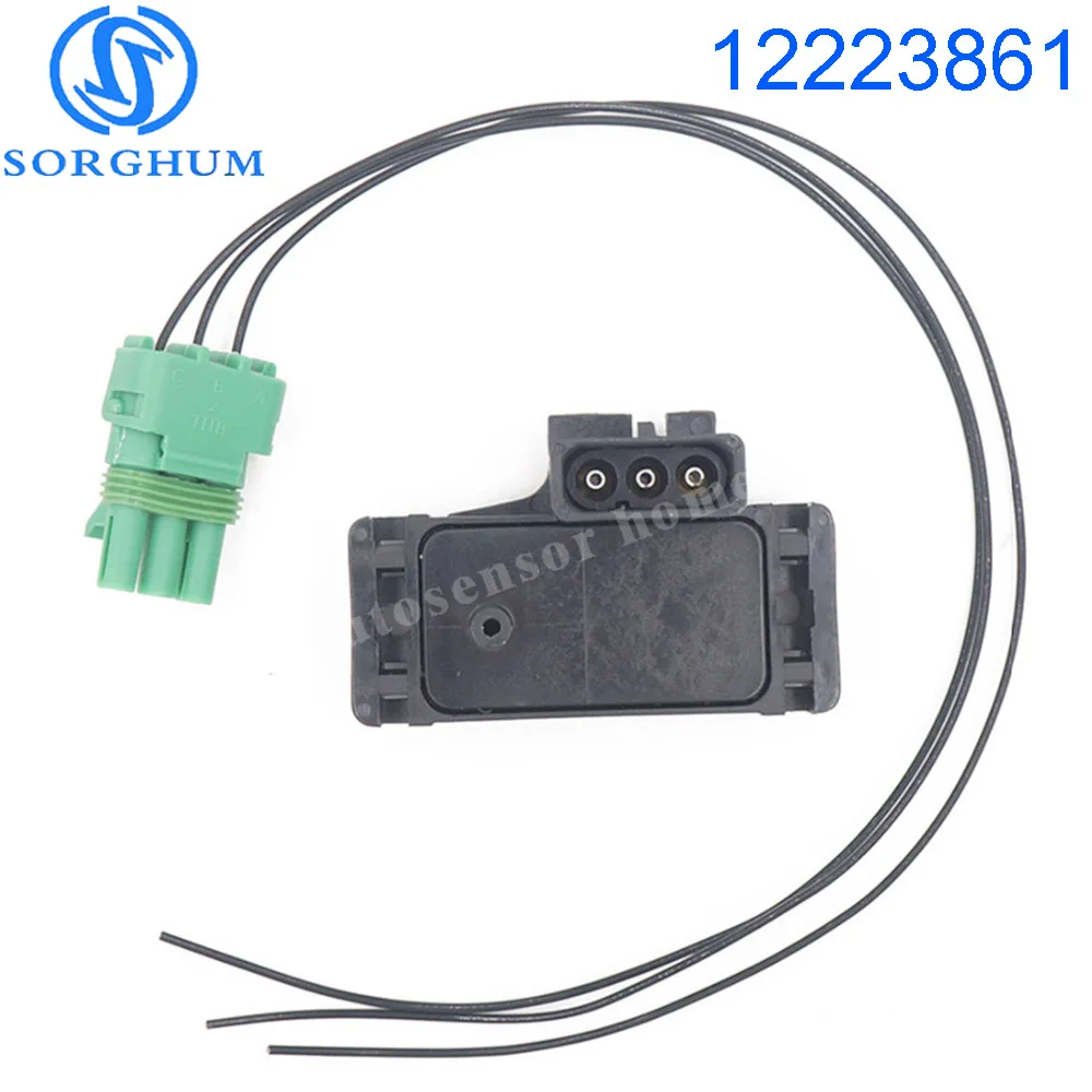 New 12223861 For GM STYLE MAP Sensor 3BAR 3 BAR For Electromotive Motec Megasquirt With Plug