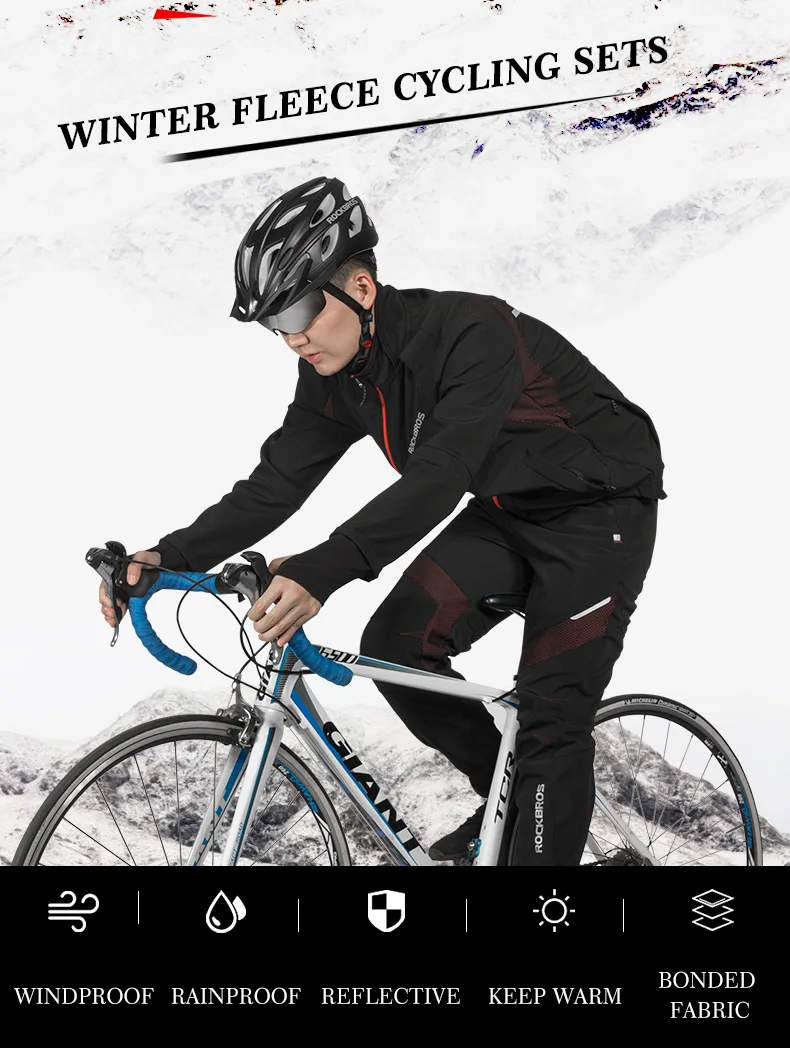 ROCKBROS – veste de cyclisme imperméable à capuche