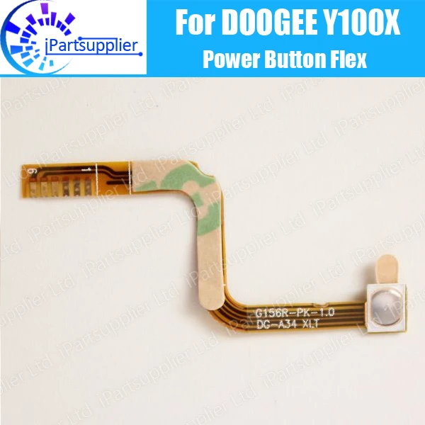 Doogee Y100X Power FPC 100% Original start / Power on/off button Wire Flex Cable repair accessories for Doogee Y100X