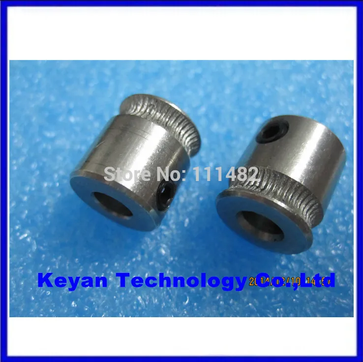 MK8 Drive Gear for 1.75mm & 3mm 3D Printer Filament Extruder Pulley 5mm Shaft Reprap Wholesale