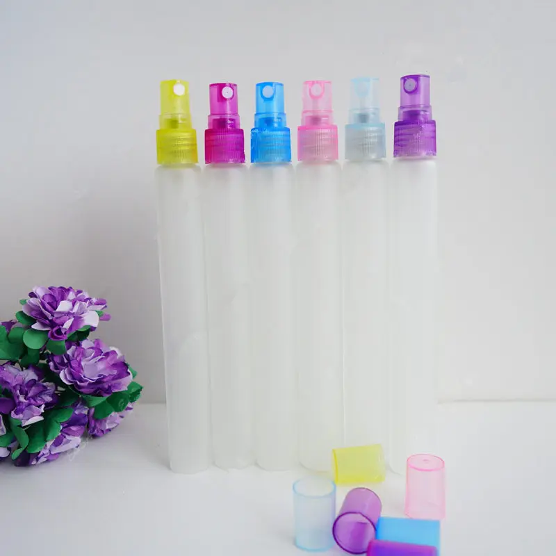 20ml Frosted Glass Spray Bottle Refillable Perfume Atomizer Mini Sample Bottle Thin Glass Bottle