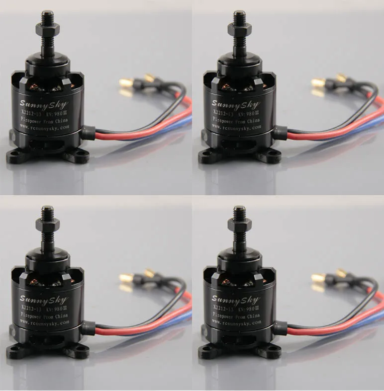 

4pcs SUNNYSKY X2212 980KV 180W Brushless Motor Quad-Hexa copter Free soldering