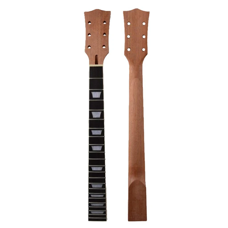 Unfinished Mahogany Guitar Neck 22 Frets Rosewood FretboardPerfect for Gibson LP Electric Guitar Luthier Tool Easy To Install