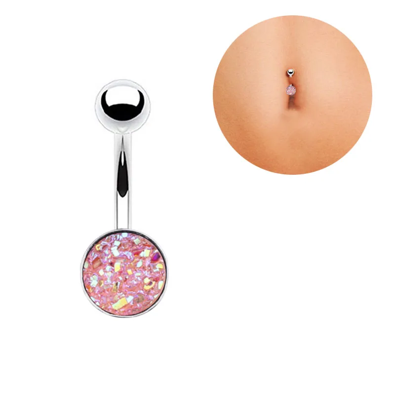 1pc Sexy Bar Navel Piercing Belly Button Ring 316L Steel Navel Jewelry Body Piercing Jewelry Women Ring Piercing Ombligo Jewelry