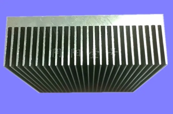 Free Ship 2pcs/lot 120*80*26.8MM High power radiator Power amplifier Aluminum Heat sink /AIO radiator/server heatsink block