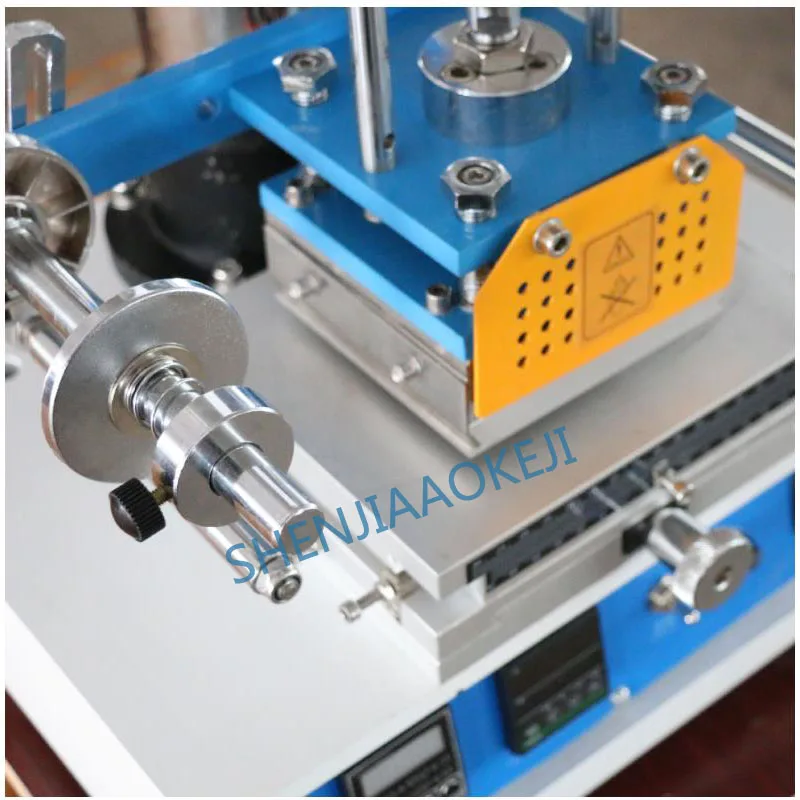 ZY-819H2 pneumatik mesin bronzing panas beberapa aplikasi kecil baik tuning workbench presisi tinggi mesin cap 700W