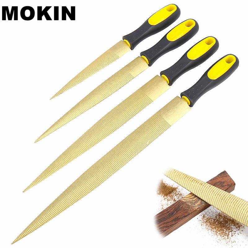 

MOKIN 4''/6''/8''/10'' Wood Rasp File Set Wood Carving Files Steel File For DIY Craft Gadget Carpenter Woodworking Tools