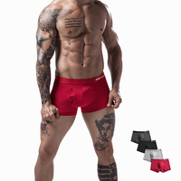 4pcs male panties cotton boxer men underwear male boxers shorts men underpants male cuecas