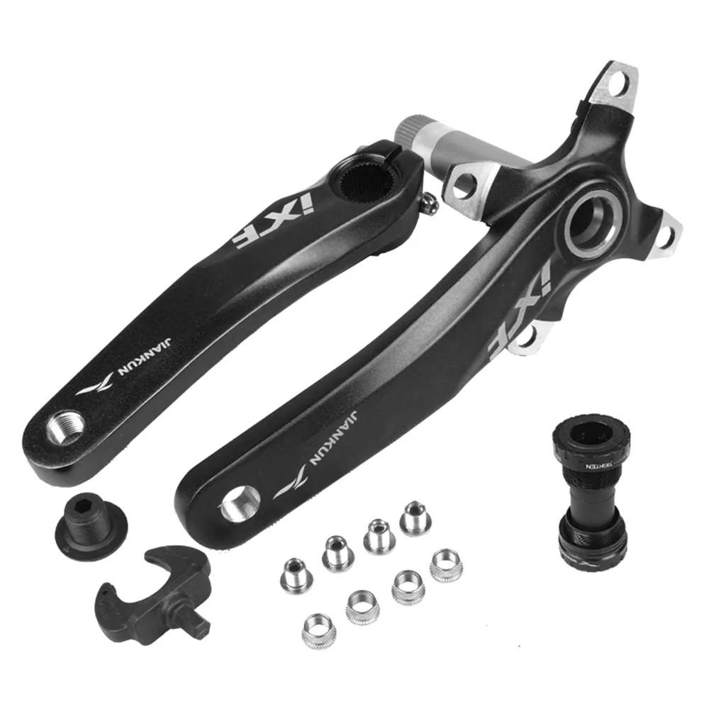 IXF 104BCD Bicycle Crankset 170mm Mountain Bike Crank Arm Set With BB Bolts MTB Road Bike For Shimano, Giant, FSA Bike Part