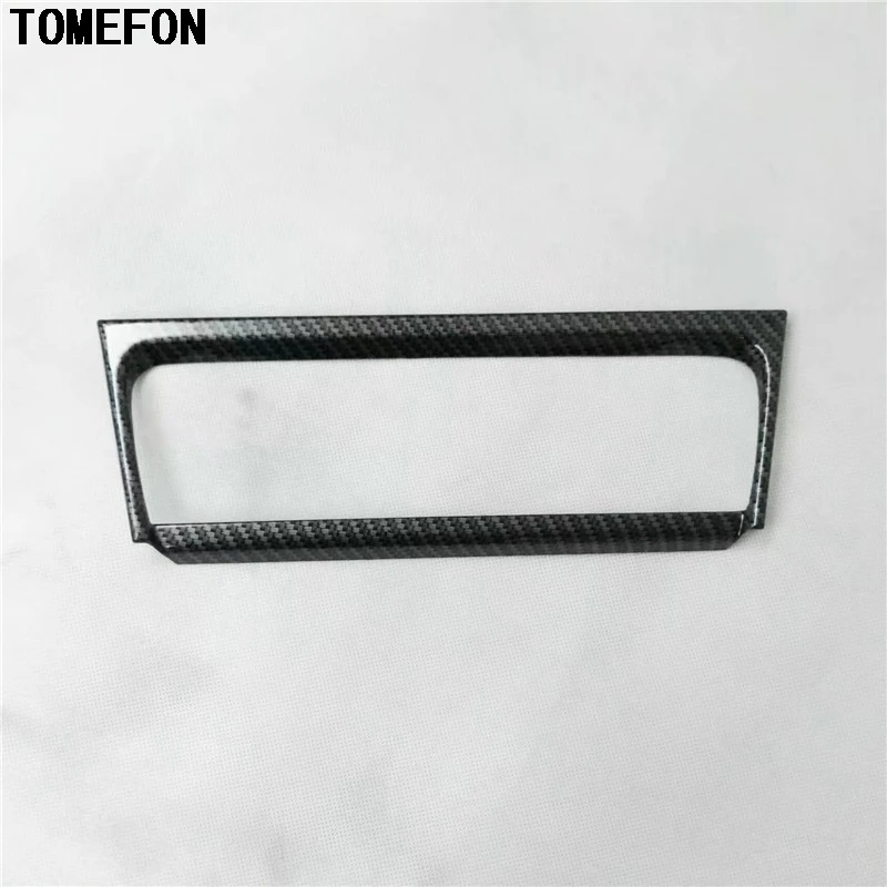 TOMEFON 1piece For Mazda 3 M3 Axela 2017 2018 ABS Matte Auto Interior Center Air Conditioning AC Swith Cover Trim Panel