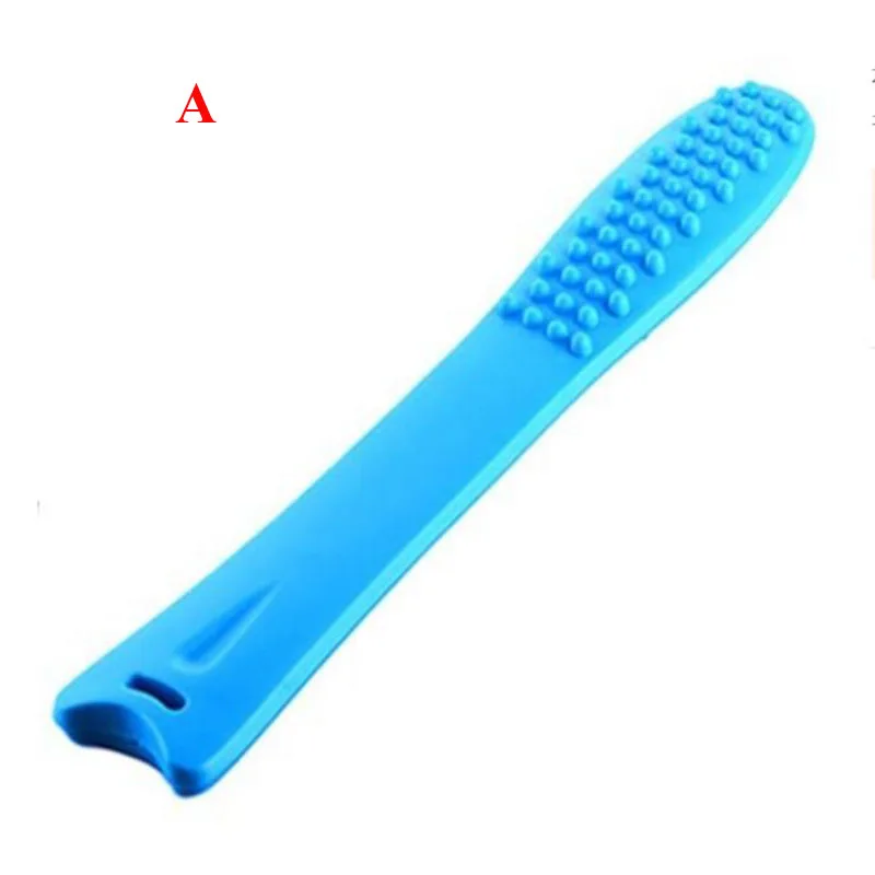 High-quality TPE health meridian shot, fitness massage hammer shoulder tapping rods, convex round palm body beat board