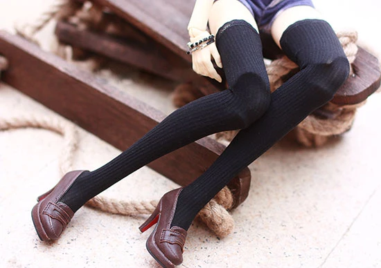 D01-P261 children handmade toy 1/3 1/4 uncle Doll Accessories BJD/SD doll Three-dimensional striped socks 1pcs