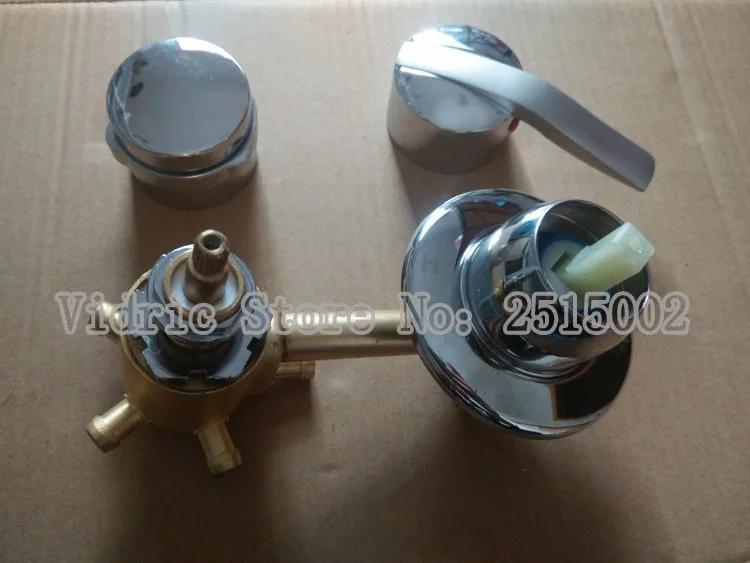 

Customized 2/3/4/5 thread round and long handle connecting faucet, Shower room mixing valve cold and hot water switch/separator