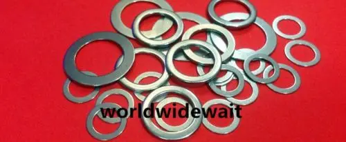 

100Pcs Replacement Stainless Steel Flat Gaskets Washers 14mm ID x 20mm OD x 1mm