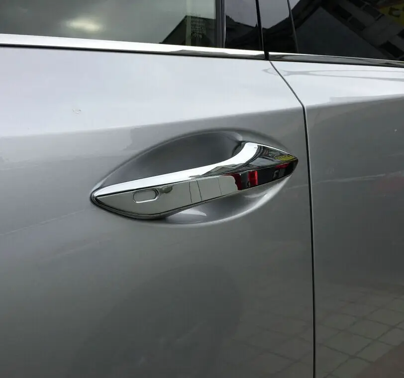 For Lexus NX200T NX300H 2015 2016 2017 ABS Chrome Door Handle Cover Trim Car Accessories Stickers view 4