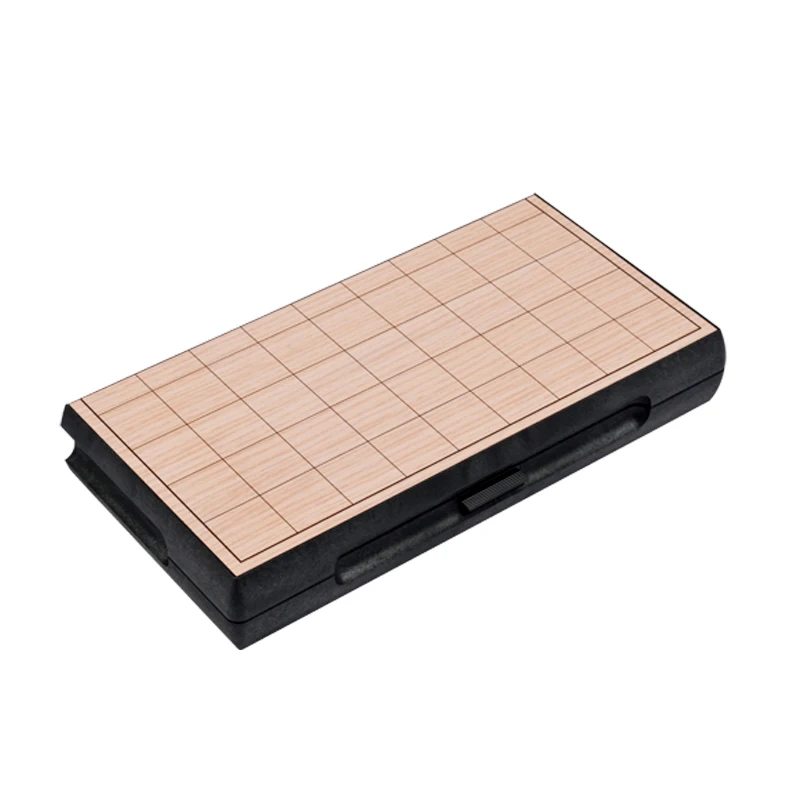 Ensemble Lumini Pliant Magnétique de Haute Qualité, Jeu d'Échecs Japonais en Boîte, Portable pour ixde Famille Amusante, Cadeau pour Enfants