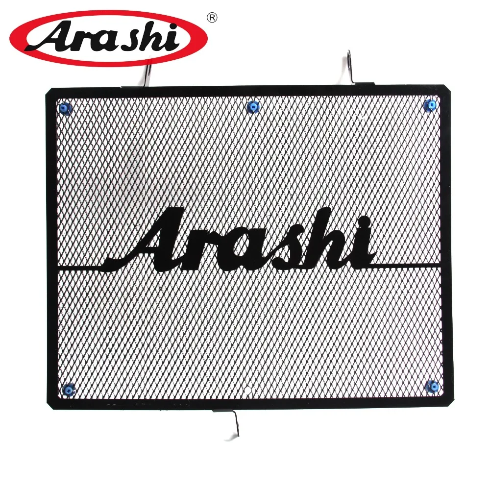 ARASHI Black Motorcycle Accessories Radiator Guard Protector Grille Grill Cover For HONDA CBR600 CBR 600 2007 2008 2009 2010 11