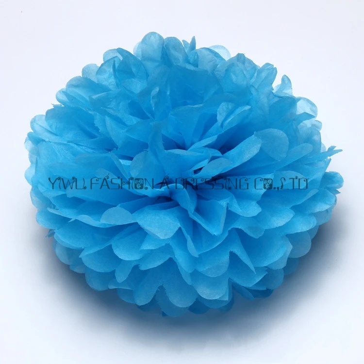 29 Colors available!! Paper pom poms for wedding decoration 12 inch(30cm) 60piece/lot tissue paper flower rose ball