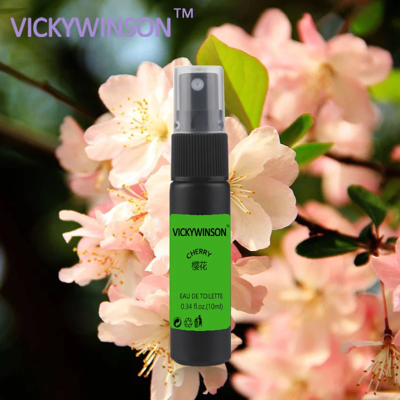 VICKYWINSON Cherry deodorization 10ml Antiperspirant Cleaner Deodorant Armpit Spray Body Care Odor Sweat Deodorant Underarm