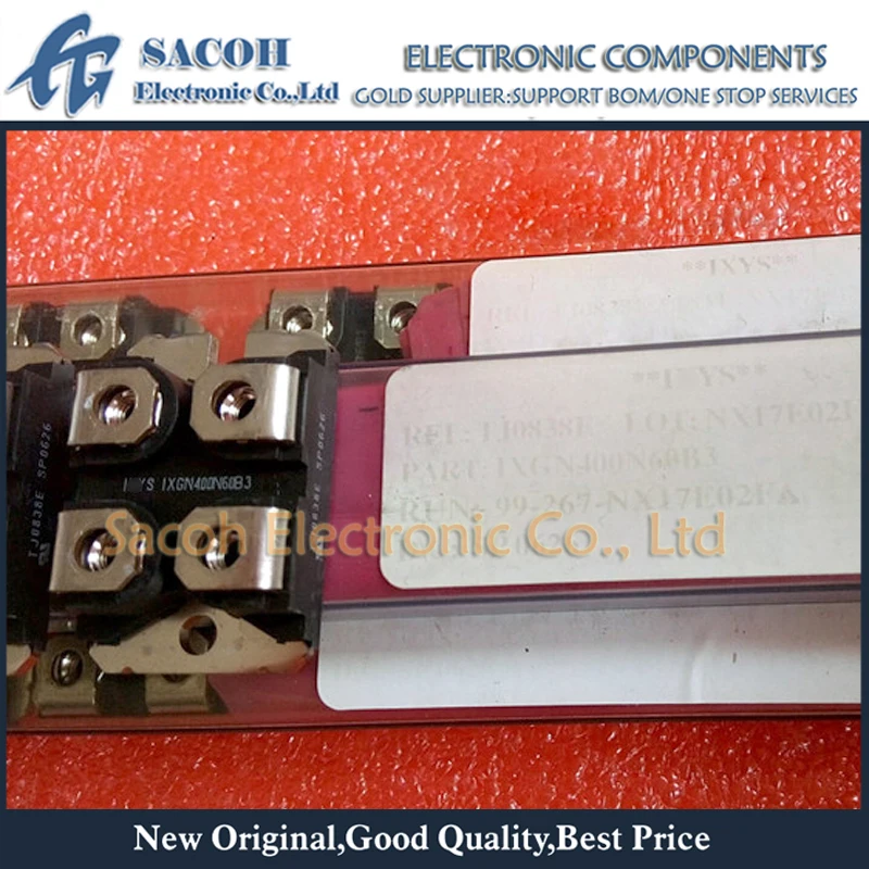 

Refurbished Original 1Pcs/Lot IXGN400N60B3 IXGN400N60B IXGN400N60 400N60 SOT-227B 400A 600V Power IGBT Module