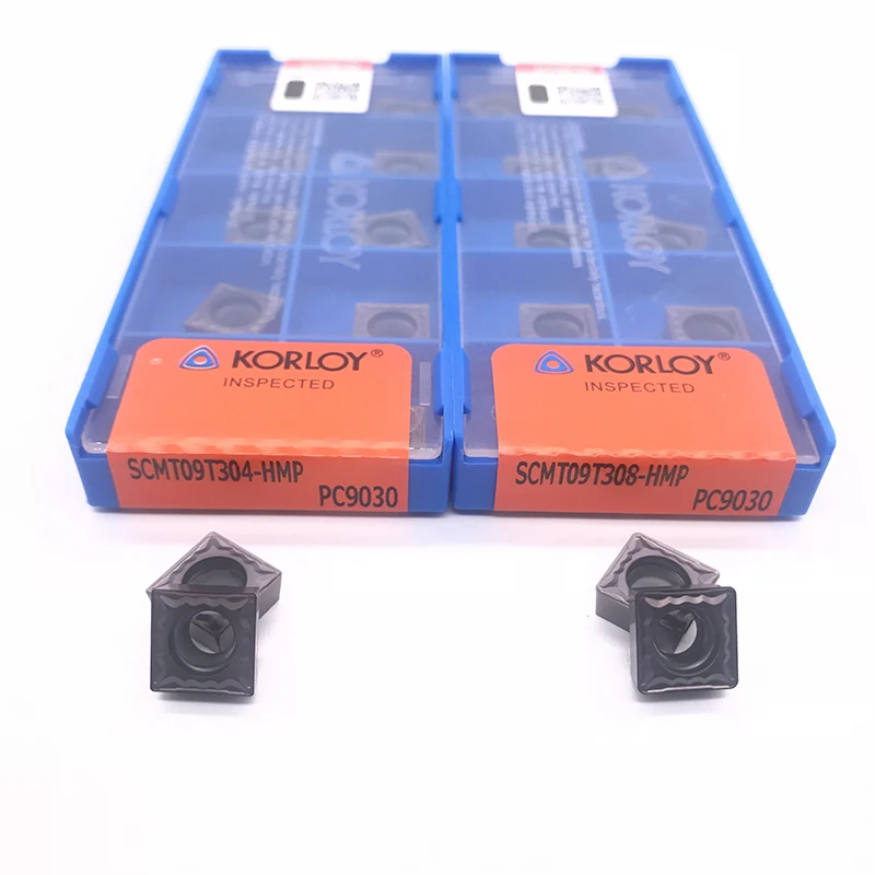 刃 100% オリジナル高品質 SCMT09T304 SCMT09T308 HMP PC9030 内径旋削工具超硬インサートステンレス鋼