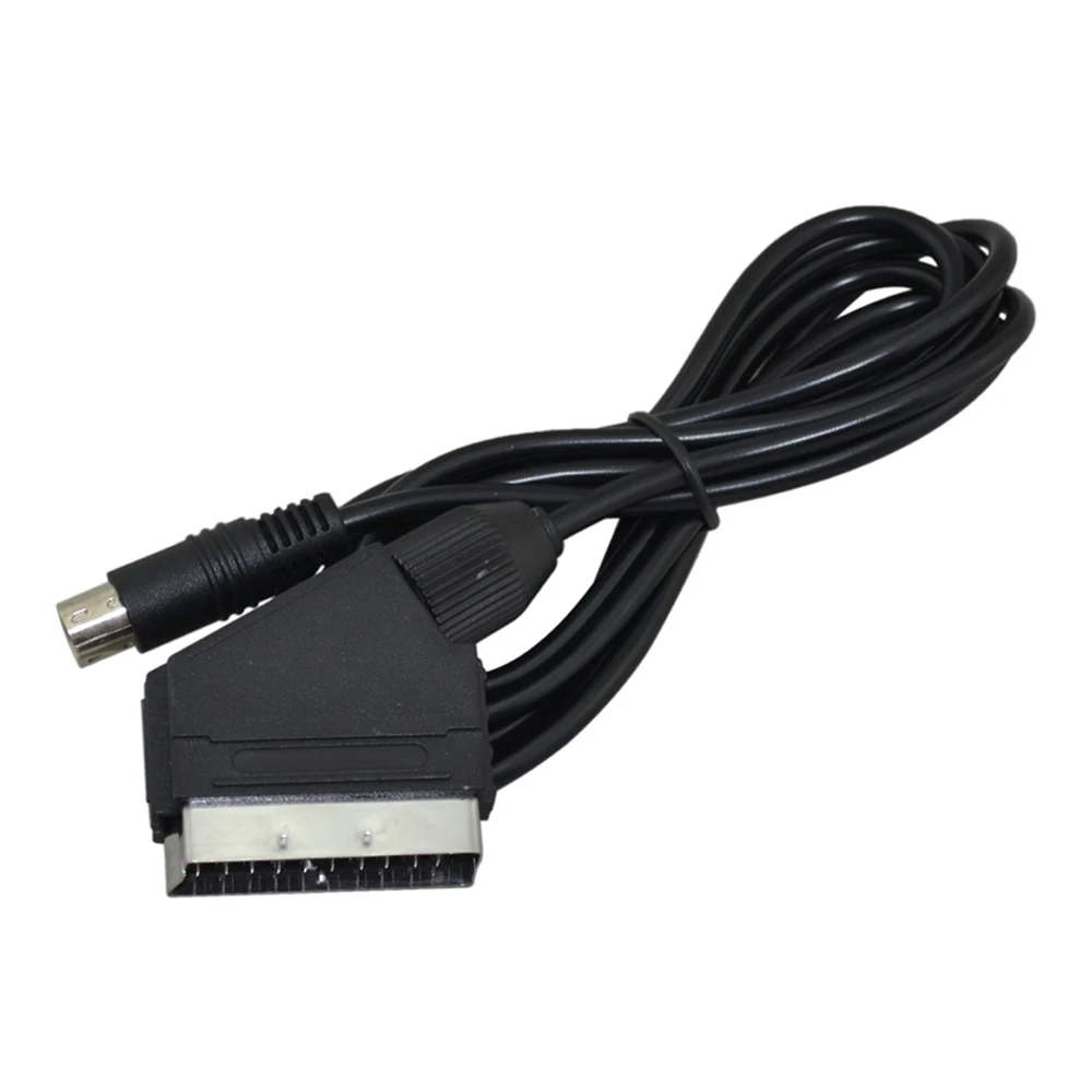 สายวิดีโอทีวี AV นำ SCART สำหรับ Sega สำหรับ MEGA Drive MD 2สำหรับ Genesis 2 NTSC & PAL รุ่น