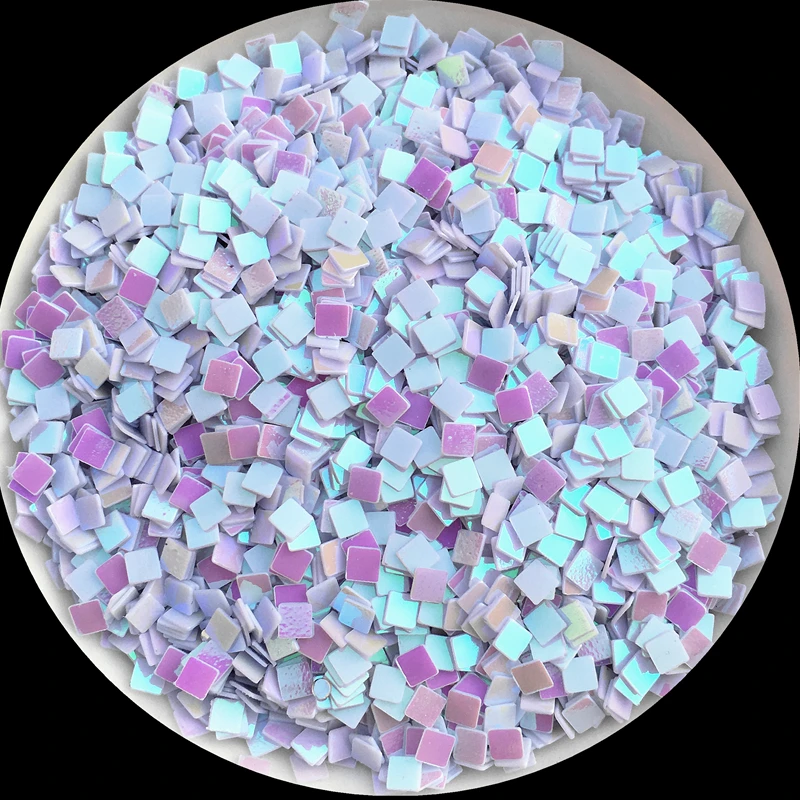 10g(4000pcs) Size 2.5*2.5mm Flat Square Shape loose sequins Paillettes for Nails Art,Nail Sequin,Wedding Decoration confetti