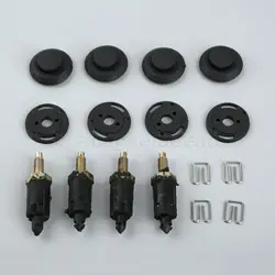 mtsooning Engine Cover Clip Bolts Bonnet Hood Kit for Peugeot 206 207 307 406 407 Citroen Berlingo C4 Coupe C5 Hatchback Xsara