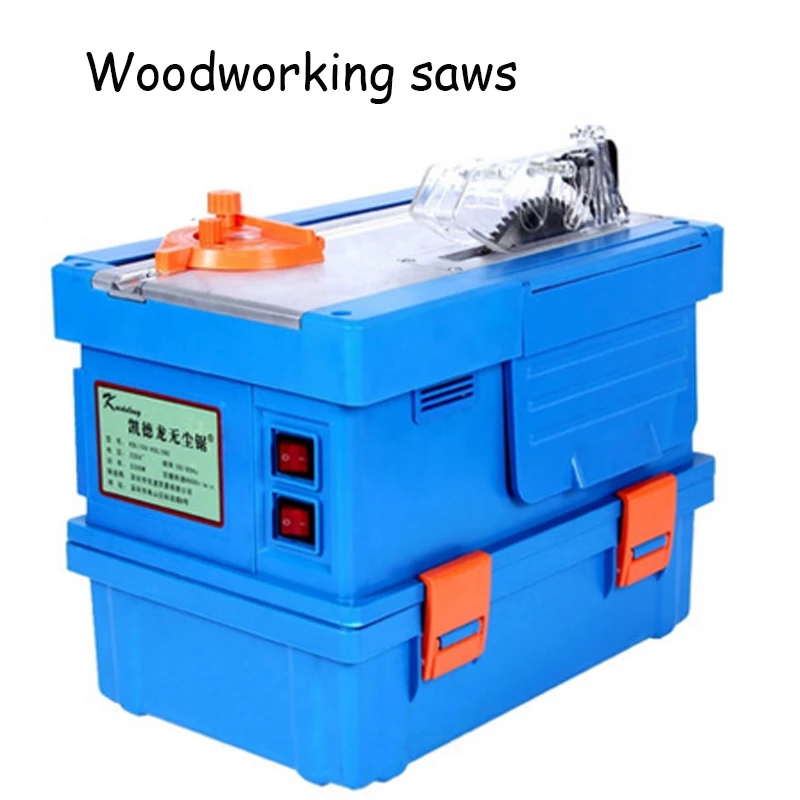 Dust-Free Woodworking Saw Solid Wood Flooring Installation Work Table Saws Multifunctional Vacuum Saw Table Saw KDL150