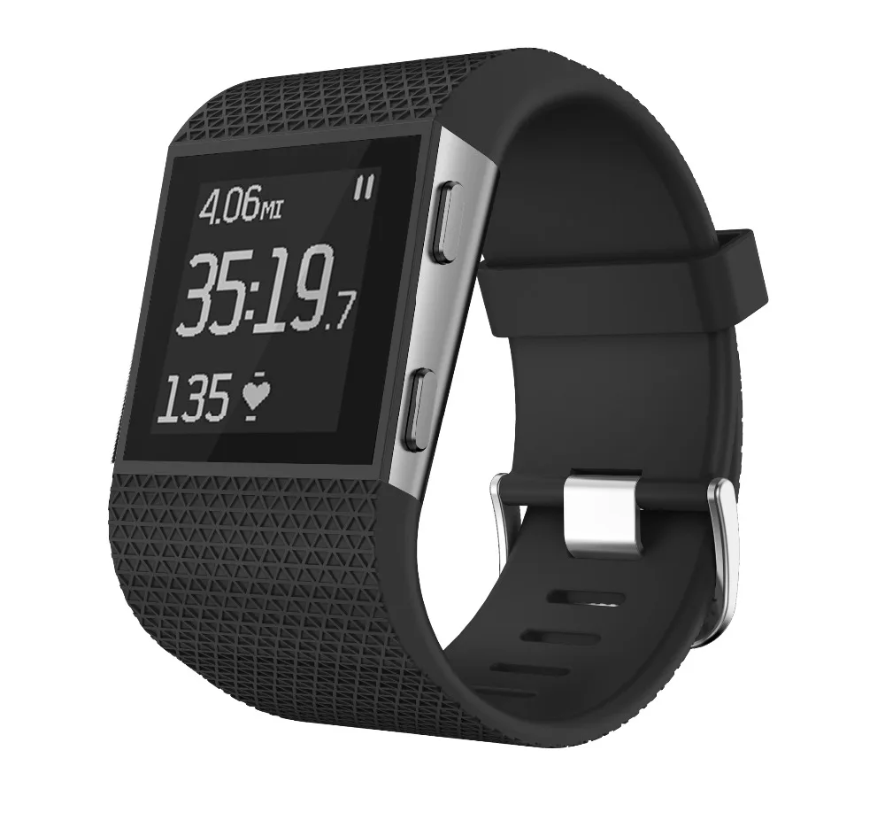Браслет, спортивный мягкий силиконовый ремешок для часов Fitbit Surge, ремешок для часов, сменный браслет с умной регулировкой, Новое поступление